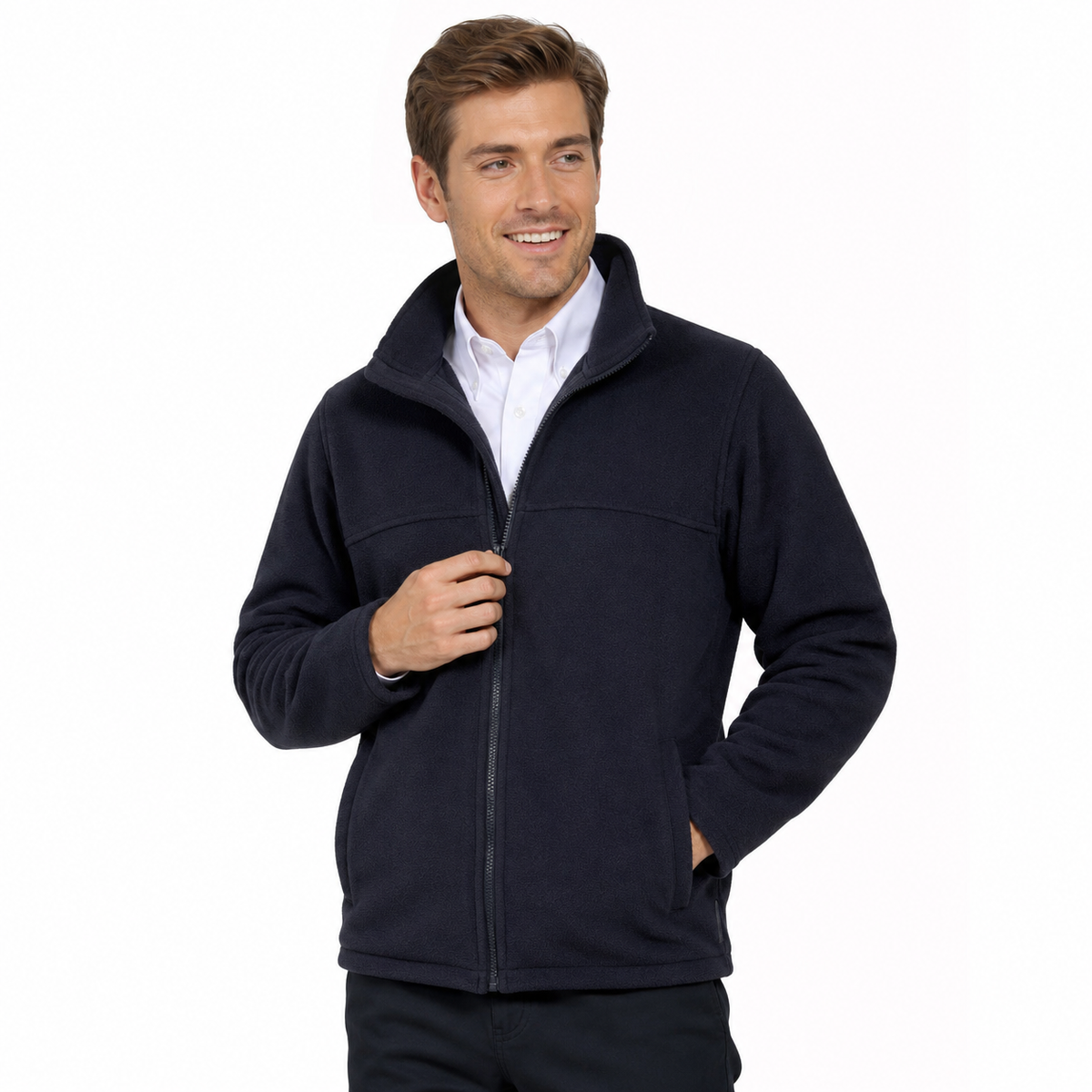 Micropolar Hombre M/L Azul Marino - S